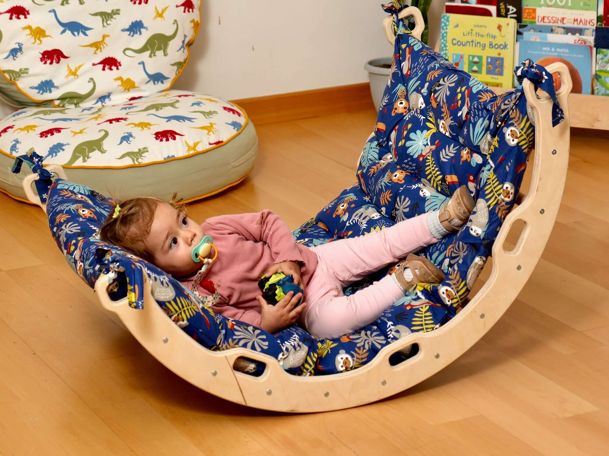 Arche d'Escalade & Bascule Montessori - Taille Moyenne