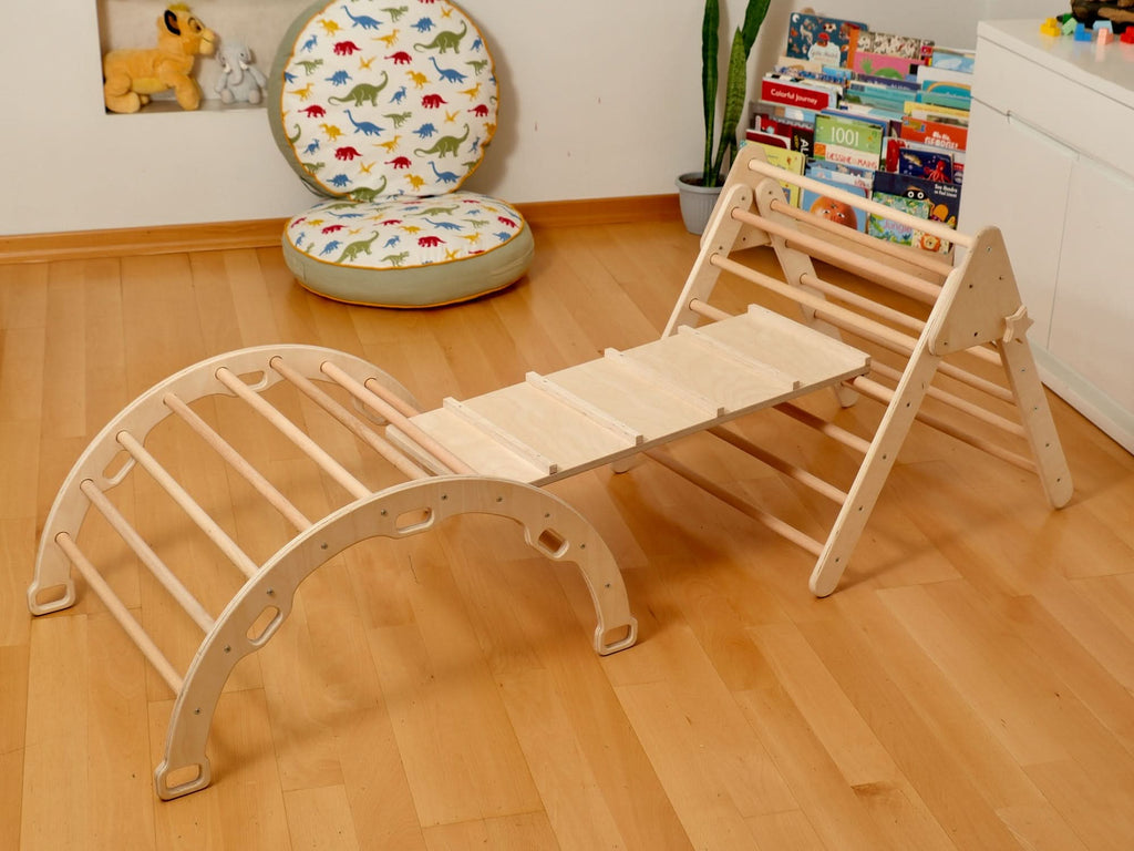 Aire de Jeux Montessori d'Intérieur - Set 4 Pièces (Taille Moyenne)