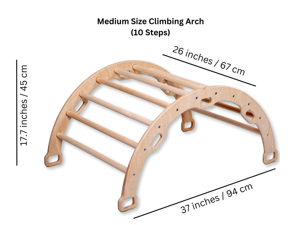 Aire de Jeux Montessori d'Intérieur - Set 4 Pièces (Taille Moyenne)