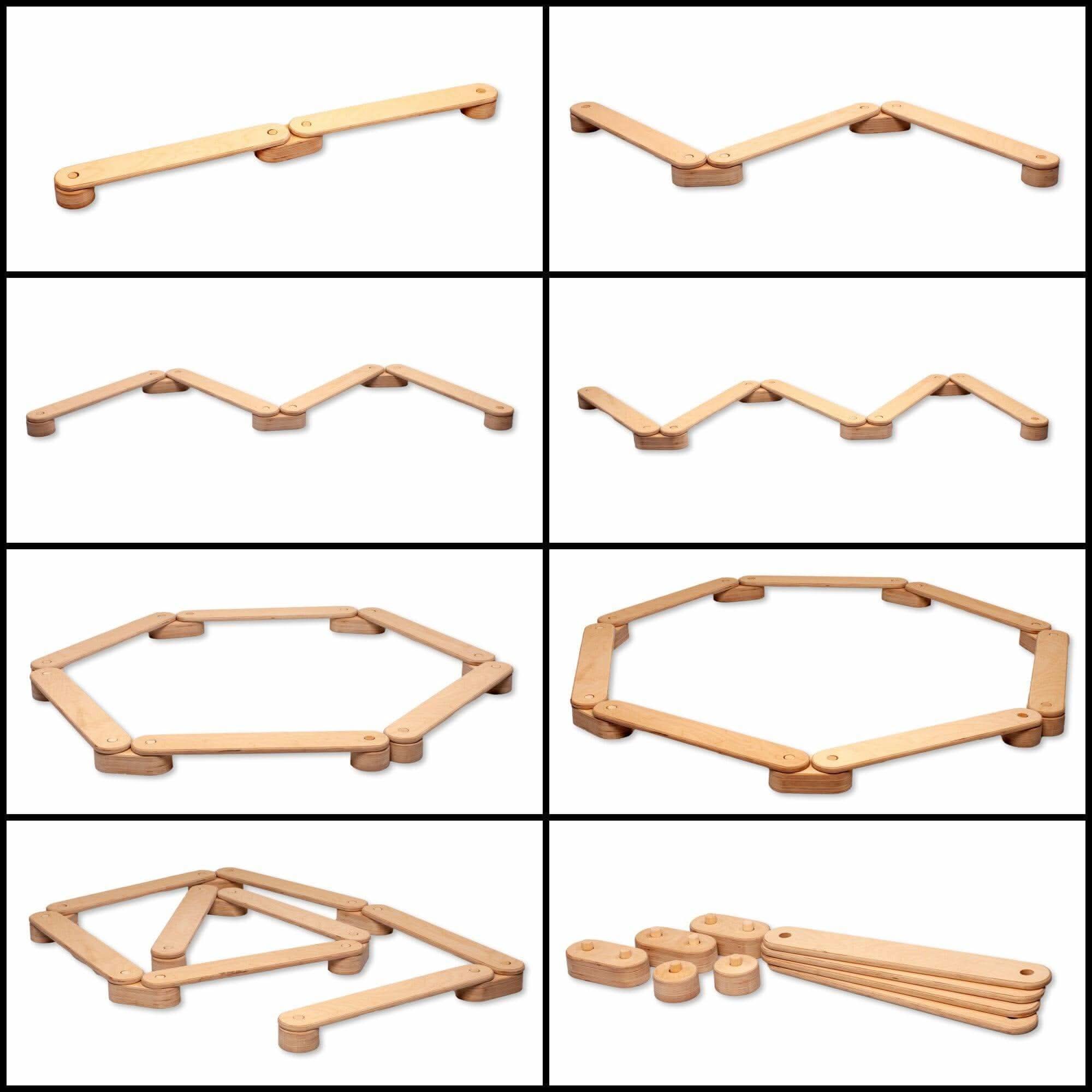 Set de Poutres d'Équilibre Montessori pour Enfants